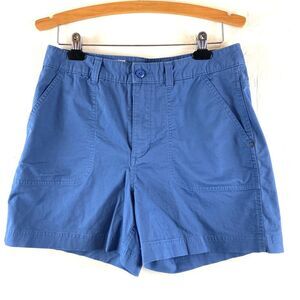 Stio Women’s Coburn Shorts 5” Mid Rise Outdoor Hiking Nylon Stretch Blue 12